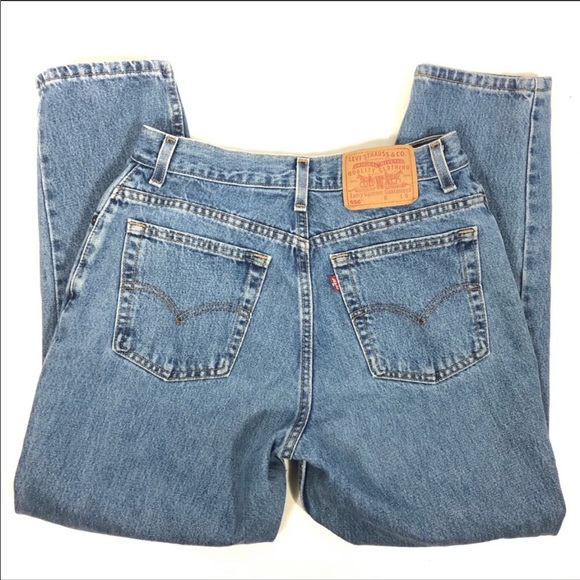 Levi’s Vintage USA 550 Hi Rise Relaxed Tapered 12S - Picture 2 of 9